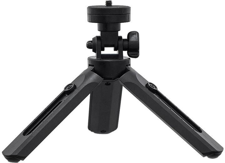 Hurtel Mini treppiede per foto selfie su telefono, fotocamera, fotocamera GoPro 16 - 21 cm nero