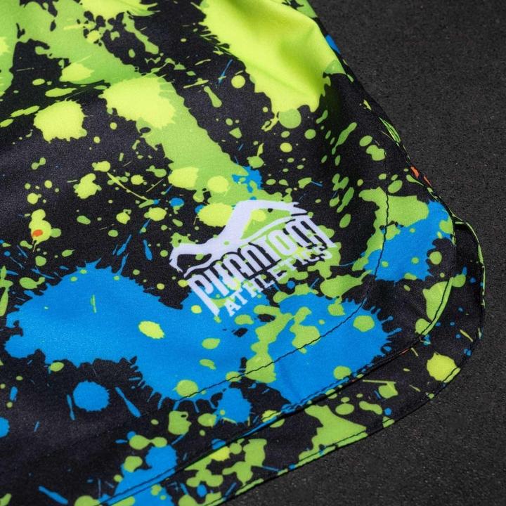 Image du produit Phantom Athletics Short de combat FUSION Splatter /Neon (XL)