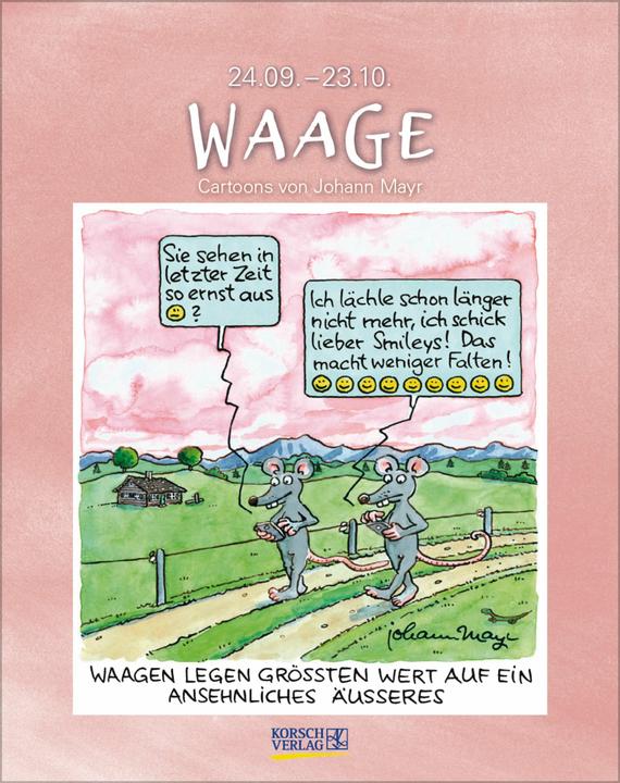 Actual product image Waage 2026 (19 x 24 cm, German)