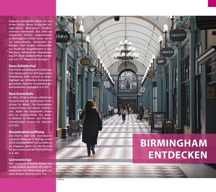 Produktbild CityTrip Birmingham (Deutsch, Anna Regeniter, 2018)