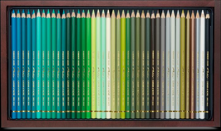 Produktbild Caran d'Ache Pablo Holzkoffer (Mehrfarbig, 120 x)