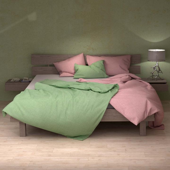 Immagine prodotto Lotus Bettwaren Biancheria da letto biancheria uni (Copripiumino, 160 x 210 cm)