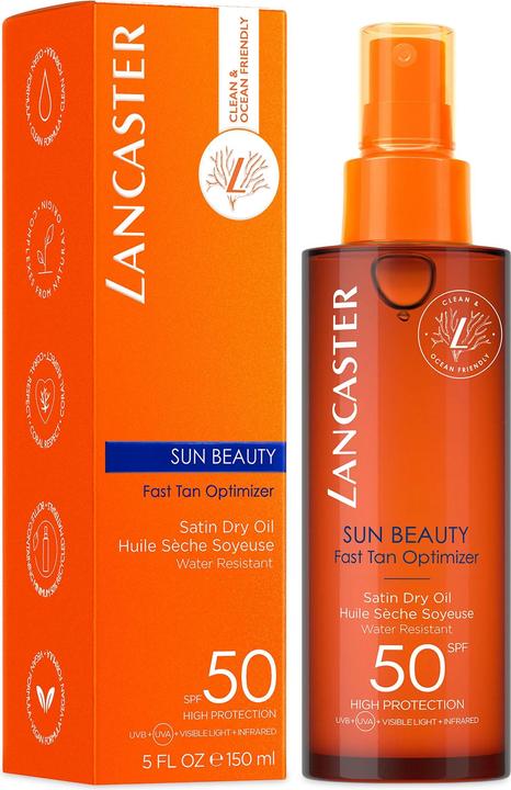 Produktbild Lancaster Oil Sun Protection Factor 50 (Sonnenöl, SPF 50, 150 ml, 203 g)