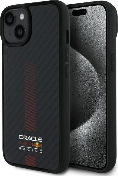 Red Bull RBHMP14S24CFGSMK iPhone 14 6.1" hardcase black Carbon Fiber Power Bar MagSafe (Apple iPhone 14)