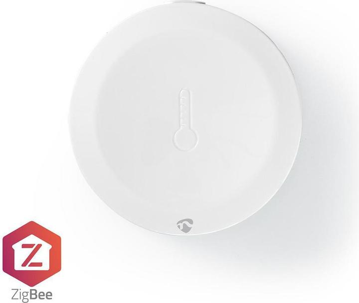 Image du produit Nedis Smart Klimasensor ZBSC10WT | Zigbee 3.0 | Batteriebetrieben | Android™ / IOS | Weiss