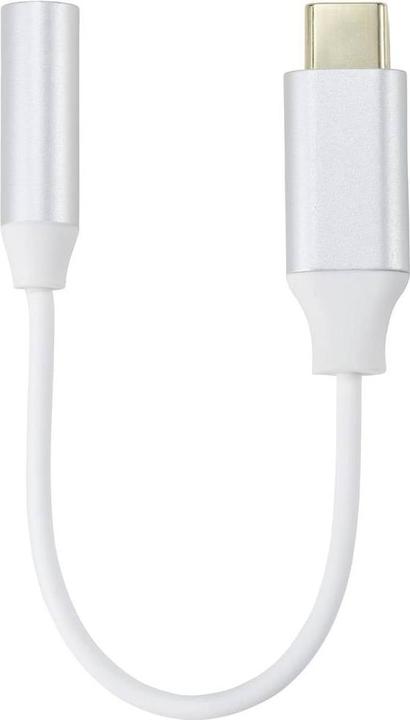 Immagine prodotto Renkforce USB-C®, cavo di collegamento audio (1x USB-C® - 1x audio, stereo (3,5 mm Kli (USB tipo C, Audio gatto, Jack da 3.5mm)