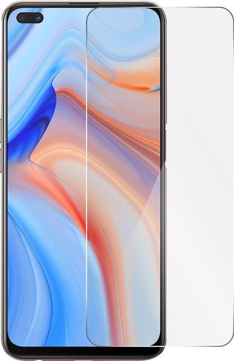 Actual product image Avizar Crystal clear film, glass screen protector (1 Piece, Oppo Reno 4)