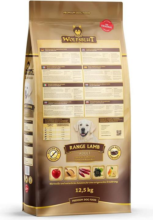 Actual product image Wolfsblut Dry food Dog Range Lamb, 12.5 kg (Adult, 1 pcs., 12500 g)
