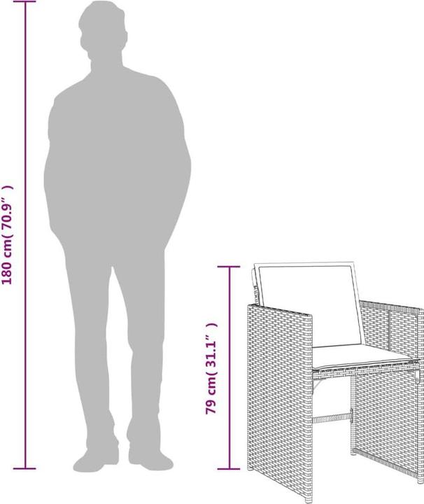 Image du produit VidaXL Rabenau (106 cm)