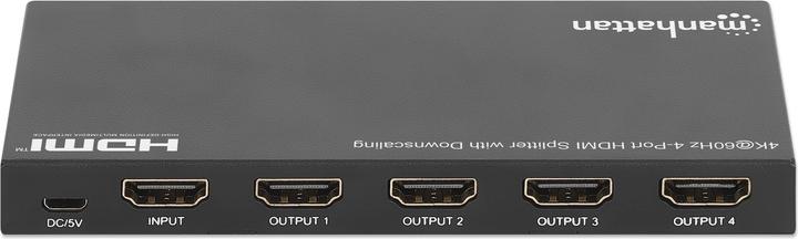 Produktbild Manhattan 4K@60Hz 4-Port HDMI-Splitter