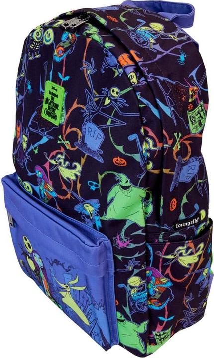 Produktbild Loungefly Nightmare before Christmas by Rucksack Glow In The Dark Characters