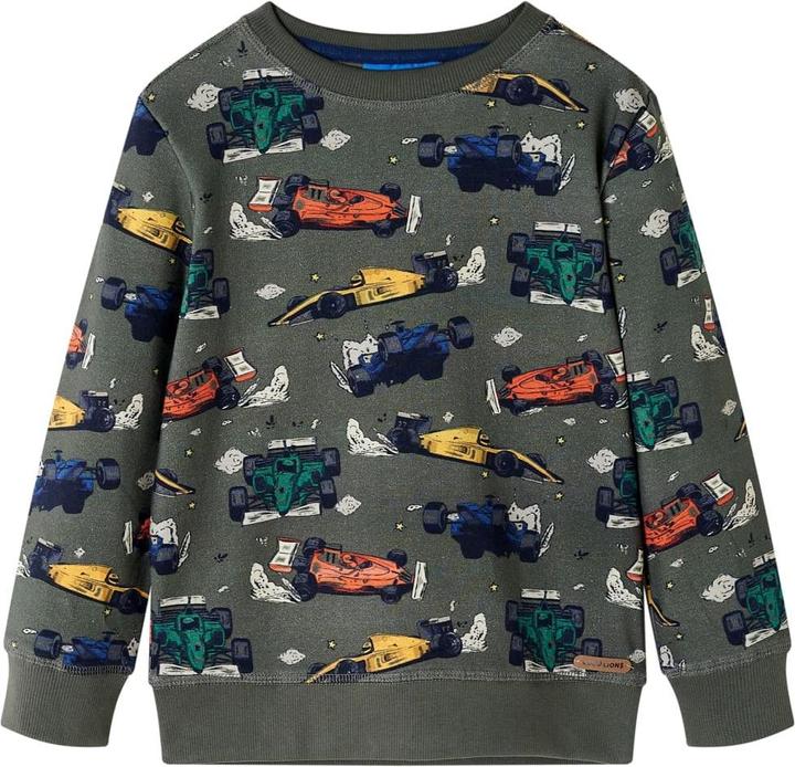 VidaXL Kinder-Sweatshirt Khaki 140,Material: 95 % Baumwolle. 5 (140)