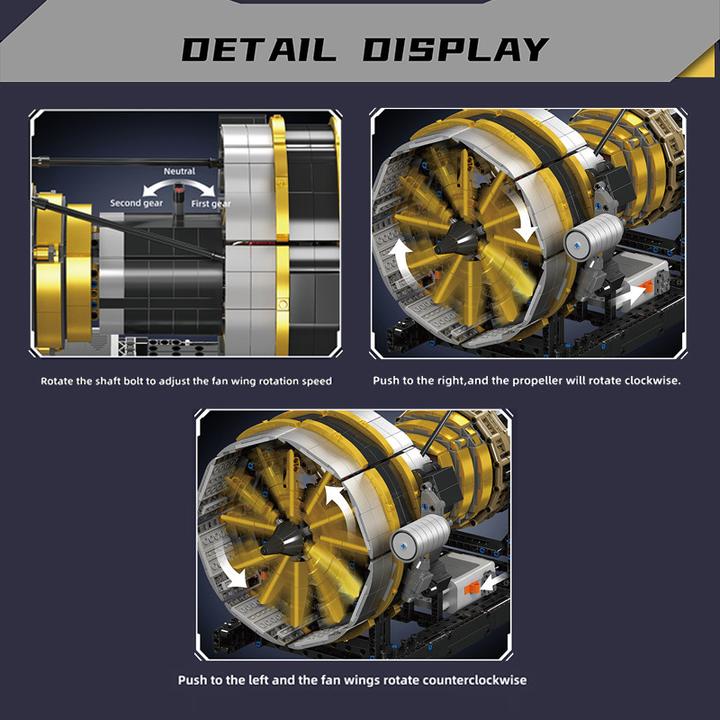 Immagine prodotto Mould King Turbina per aeroplani