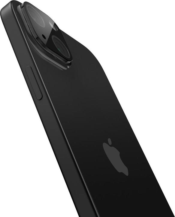 Immagine prodotto Spigen Confezione da 2 Glass tR Optik, nero - iPhone 15/15 Plus (1 Pezzo/i, Apple iPhone 15)