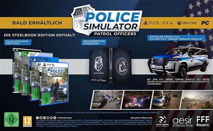 Actual product image astragon Police Simulator: Patrol Officers (Xbox One S, Xbox Series X, DE)