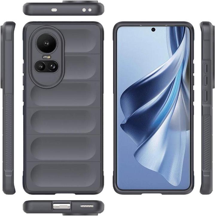 Actual product image Cover-Discount OPPO Reno10 / 10 Pro - Rugged Protective Cover grey (OPPO Reno 10, Oppo Reno 10 Pro)