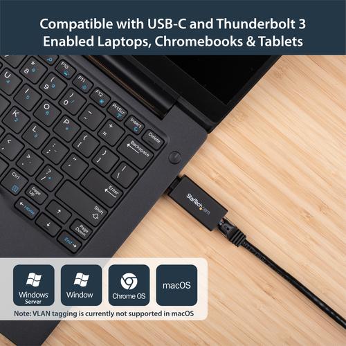 Produktbild StarTech USB C To Gbe Network Adapter (USB-C, RJ45 (1x))