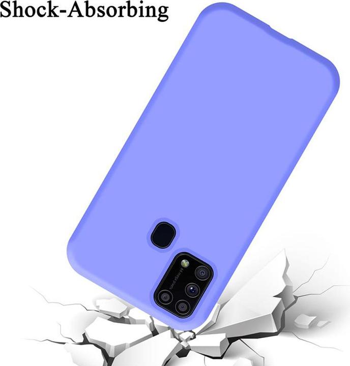 Actual product image Cadorabo TPU Liquid Silicone Case Cover (Samsung Galaxy M31)