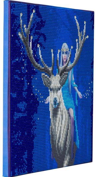 Produktbild Craft Buddy Fantasy Forest, 30x30cm Crystal Art Kit ANNE STOKES
