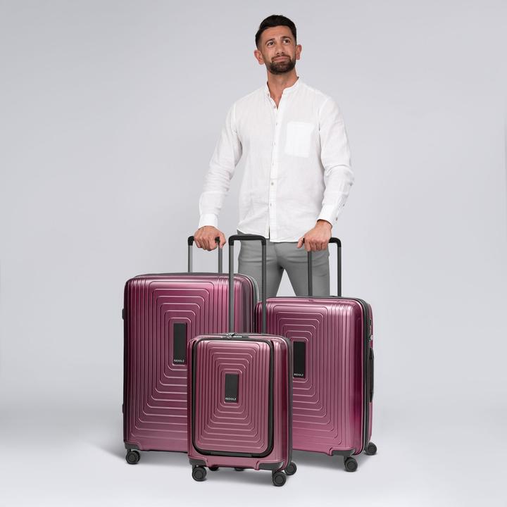 Produktbild Redolz Essentials 14 3-Set 4-Rollen Kofferset 3 teilig (249 l, XL (ab 115l))