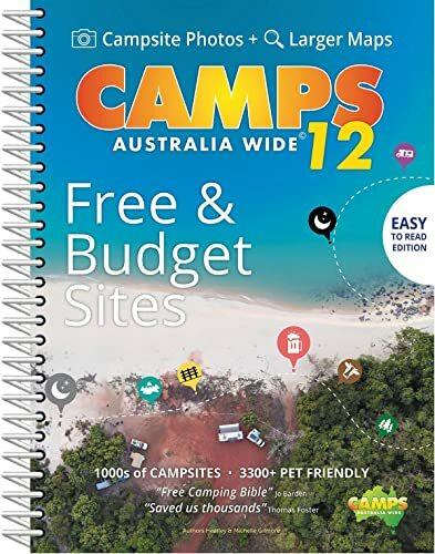 Produktbild Camps Australia Wide 10 B4 incl. camps snaps (Englisch, Heatley Gilmore, Michelle Gilmore, 2023)