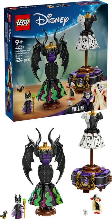 Produktbild LEGO Die Kleider von Malefiz und Cruella De Vil (43262, LEGO Disney)
