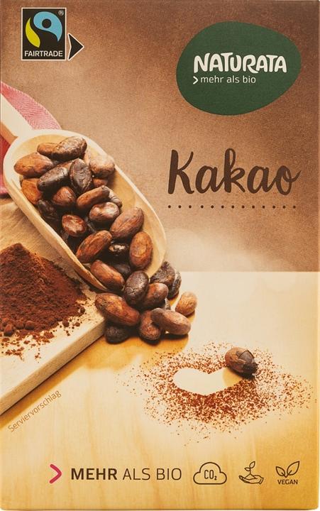 Produktbild Naturata Kakao schwach entölt, Pulver Fairtrade (125 g)