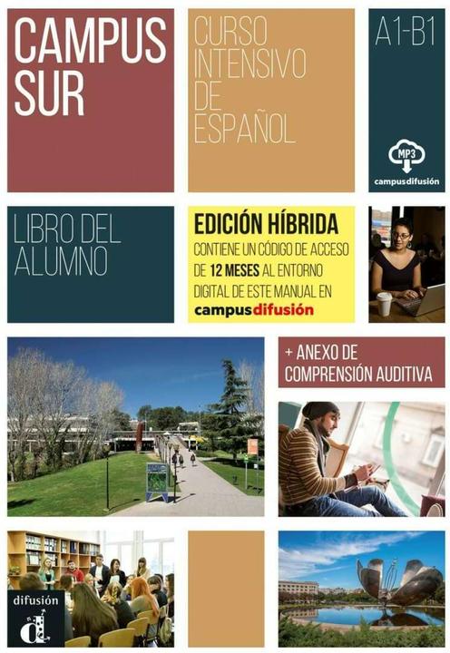 Image du produit Campus sur (A1-B1) Edición híbrida (Allemand, Espagnol, Ernst Klett Langues, 2022)
