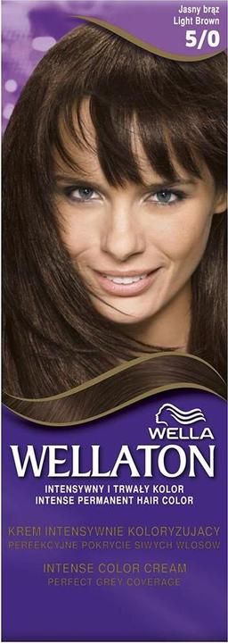 Wella WELLATON cream hair color - Shade: 5/0 Light Brown (5/0 Light Brown)