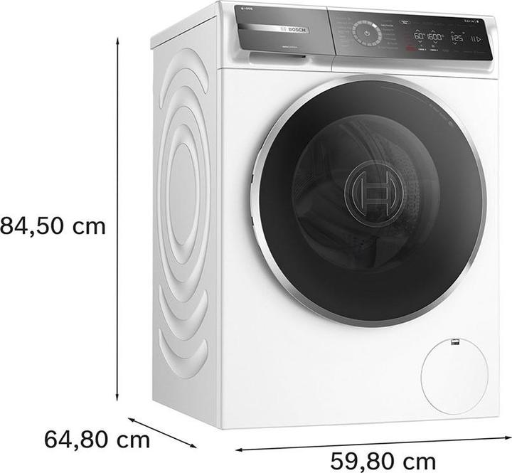 Produktbild Bosch Hausgeräte WQB246D0CH & WGB256A5CH Waschturm (9 kg, Rechts)