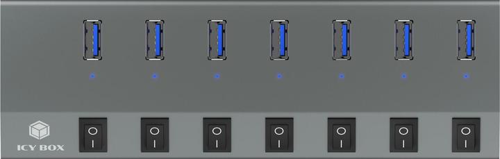 Produktbild Icy Box IB-HUB1701-C3 (USB-C, 7 Ports)