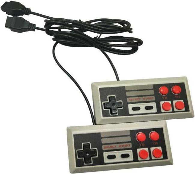 MU Classic Game Konsole mit 600 Spielen und 2 Game Controllern
