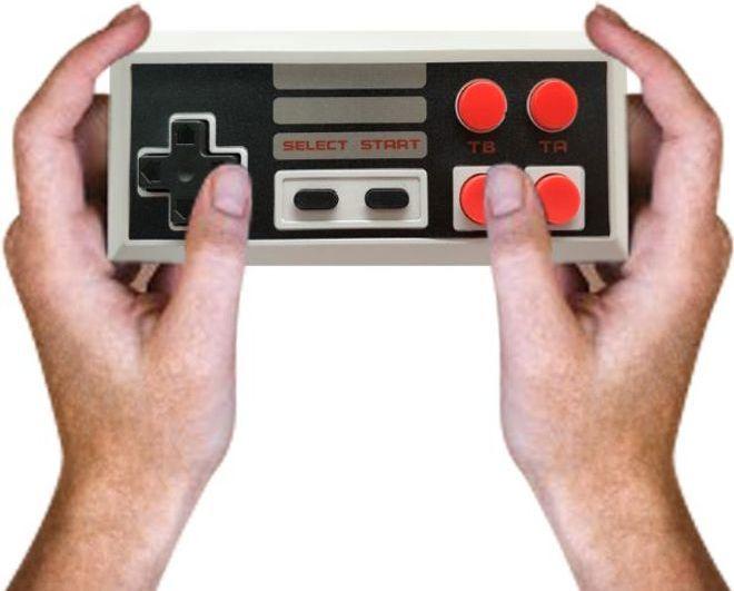Image du produit MU Classic Console de jeu avec 600 jeux et 2 contrôleurs de jeu