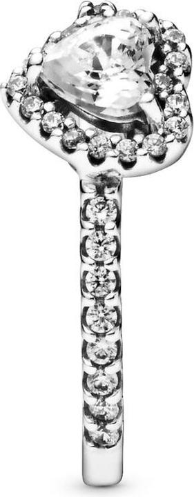 Image du produit Pandora Coeur élevé de l'anneau (54, Argent 925)