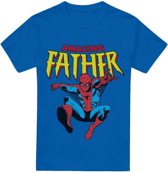 Spiderman Amazing Dad TShirt Vatertag (M)