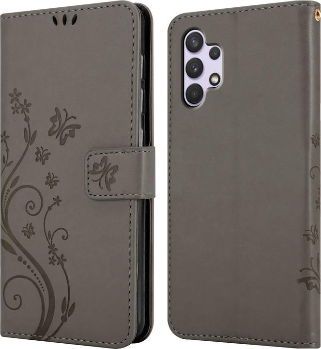 Image du produit Cadorabo Couverture du livre de fleurs (Samsung Galaxy A32)