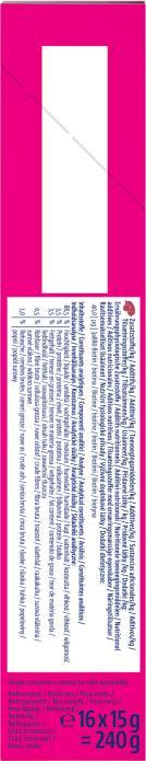 Immagine prodotto Vitakraft Snack liquido Multipack con salsiccia di fegato e salmone MSC per gatti 16x15gr (58000) (Junior, 16 pz., 240 g)