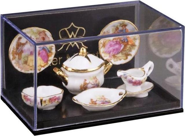 Produktbild Reutter 001.587/5 - Miniatur, 2 Speisegedecke "Barock"