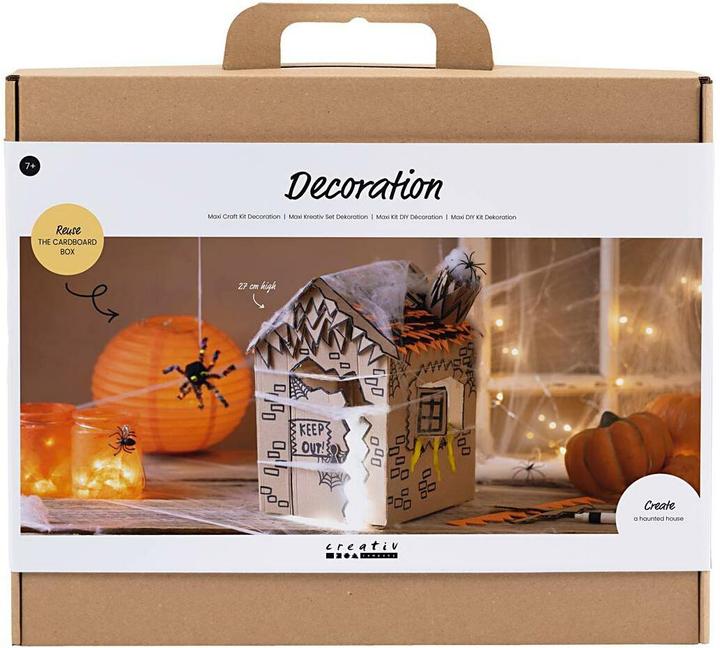 Produktbild Creativ Company Bastelset Halloween Dekoration Spukhaus