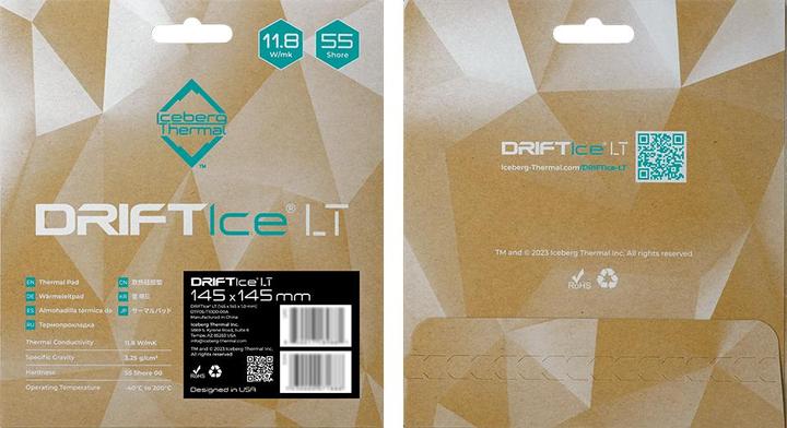 Immagine prodotto Iceberg Thermal Cuscinetto termico DRIFTIce LT. (1 mm, 11.80 W/m K)