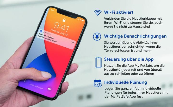 Productafbeelding PetSafe SmartDoor (Microchip kattenluikje)