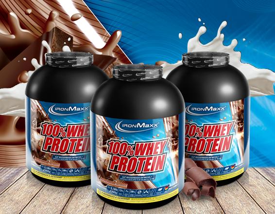 Image du produit IronMaxx 100% Whey Protein (boîte de 2350g) (French Vanilla Cream, 1 pcs, 2350 g)