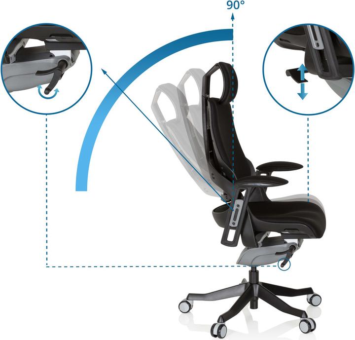 Produktbild Hjh Office Spektre Black