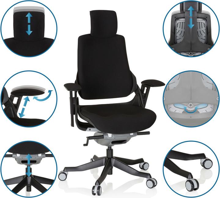 Produktbild Hjh Office Spektre Black