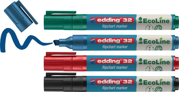 Image du produit Edding Tableau de conférence 32 (Multicolore, 5 mm, 4 x)
