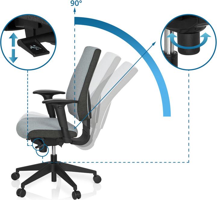 Actual product image Hjh Office PRO-TEC 500