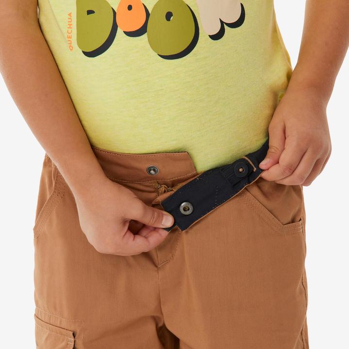 Actual product image Quechua Wandershorts MH500 Kinder Gr. 92–122 Bergwandern braun (3, 4)