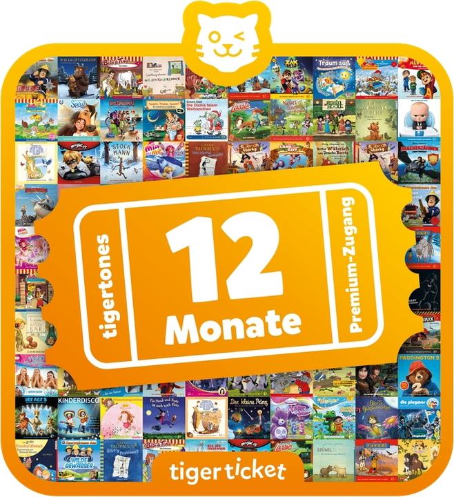 Produktbild Tigermedia Tigerticket 12 Monate Swiss Edition (Schweizerdeutsch, Deutsch)