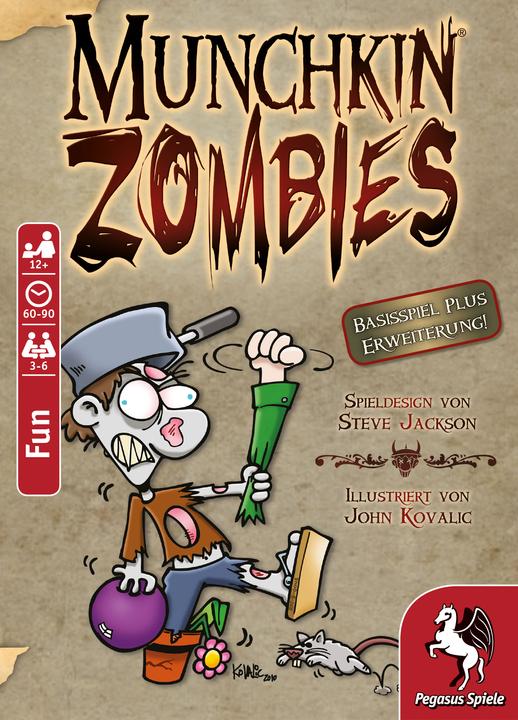 Immagine prodotto Pegasus Munchkin Zombies 1+2 (Tedesco)
