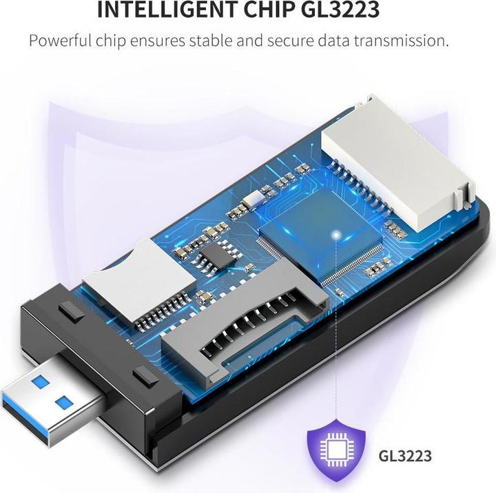 Image du produit Ugreen Lecteur de cartes 4 en 1 (USB 3.0)